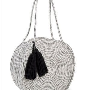 New mud pie rope round purse